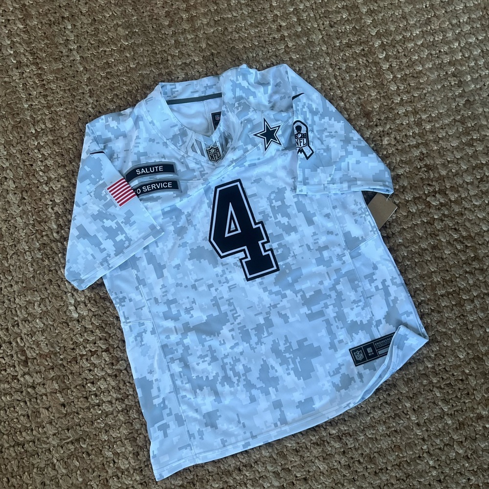 MENS DAK PRESCOTT DALLAS COWBOYS JERSEY M